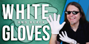 Beitragsbild des Blogbeitrags White gloves for both of your hands 