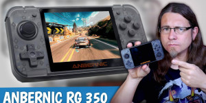 Beitragsbild des Blogbeitrags Ist das der Retro-Gaming TRAUM-Handheld? • Anbernic RG 350 Unboxing & Review 