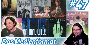 Beitragsbild des Blogbeitrags Zu viele Gaming-Handhelds? Paper Mario, Animal Well, Falco, Stay Forever uvm! • Das Medienformat #47