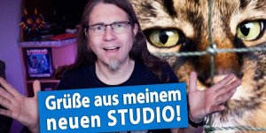 Beitragsbild des Blogbeitrags Mein neues YouTube-STUDIO & 1 kleiner Katzen-Vlog