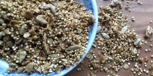 Beitragsbild des Blogbeitrags Knuspermüsli mit Quinoa 