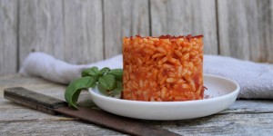 Beitragsbild des Blogbeitrags Tomatenrisotto 
