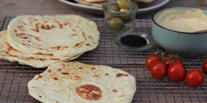 Beitragsbild des Blogbeitrags Indisches Naanbrot 