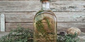 Beitragsbild des Blogbeitrags Thymianessig