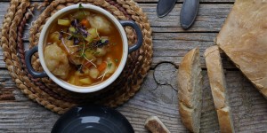 Beitragsbild des Blogbeitrags Saure Teignockensuppe 