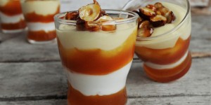 Beitragsbild des Blogbeitrags Sanddornmousse mit Joghurt 