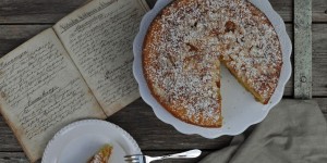 Beitragsbild des Blogbeitrags versunkener Kirschkuchen