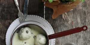 Beitragsbild des Blogbeitrags vegetarische Königsberger Klöpse