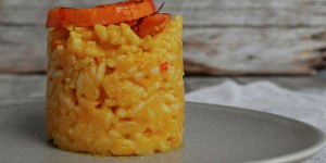 Beitragsbild des Blogbeitrags Kürbisrisotto