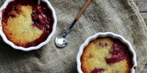 Beitragsbild des Blogbeitrags Grießauflauf mit Beeren