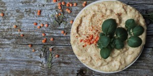 Beitragsbild des Blogbeitrags Linsenhummus