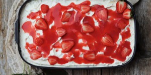 Beitragsbild des Blogbeitrags Erdbeertiramisu 