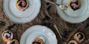 Beitragsbild des Blogbeitrags Heidelbeerschnecken