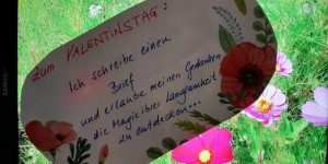 Beitragsbild des Blogbeitrags Valentinstag – zum Schreiben schön