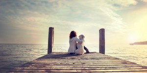 Beitragsbild des Blogbeitrags Tierische Hilfe bei Depressionen