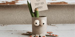 Beitragsbild des Blogbeitrags Ein Oktopus der Herzen – eine Bastelidee für den Valentinstag, Muttertag, oder einfach so