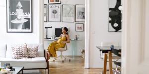 Beitragsbild des Blogbeitrags {home tour} Zu Besuch bei der Architektin & Fashion Bloggerin Deea Cebuc