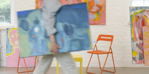 Beitragsbild des Blogbeitrags {interior} Schubert Gallery: Ausdrucksstarke Kunst von Carina Schubert