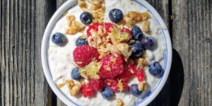 Beitragsbild des Blogbeitrags Herrlich cremiges Müsli 