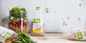 Beitragsbild des Blogbeitrags Quinoa-Süßkartoffel-Salat 