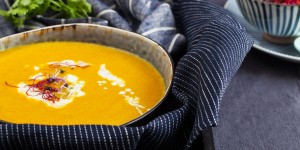 Beitragsbild des Blogbeitrags Kürbis-Suppe Asia Style