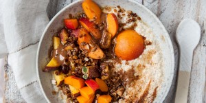 Beitragsbild des Blogbeitrags Nuss Granola & Quinoa Birchermuesli