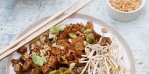 Beitragsbild des Blogbeitrags Sehnsucht nach Pad Thai mit Tofu 