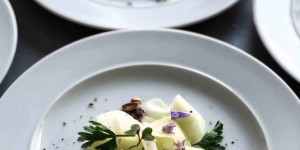 Beitragsbild des Blogbeitrags Kohlrabi Carpaccio 