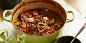 Beitragsbild des Blogbeitrags Settimana della Cucina Italiana: Ossobuco mit Gremolata und cremiger Polenta