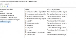 Beitragsbild des Blogbeitrags Active Directory Zertifikatsdienste (Teil 1): Installation einer Enterprise Root-CA
