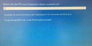 Beitragsbild des Blogbeitrags Windows 10: BitLocker aktivieren (TPM + PIN)