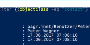 Beitragsbild des Blogbeitrags PowerShell: Finding Active Directory Contacts 
