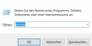 Beitragsbild des Blogbeitrags Windows Problemaufzeichnung (psr.exe)
