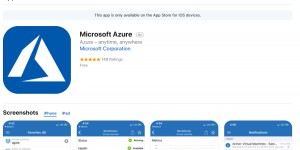 Beitragsbild des Blogbeitrags Microsoft Azure: Managing your Azure Ressources with your Smartphone App (iPhone/Android) 
