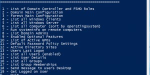 Beitragsbild des Blogbeitrags Graphical Tool for AD Overview: Active Directory Domain Services Section 