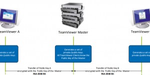 Beitragsbild des Blogbeitrags How secure is TeamViewer? What role does the TeamViewer Master Server play? 