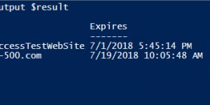 Beitragsbild des Blogbeitrags PowerShell: Alert me when Certificates expires soon