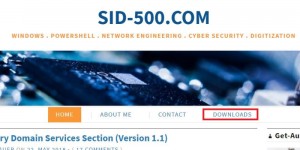 Beitragsbild des Blogbeitrags New Download Section on SID-500.COM 