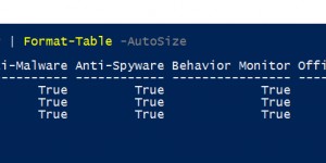Beitragsbild des Blogbeitrags PowerShell: Getting Windows Defender Status from all Domain Joined Computers (Get-AntiMalwareStatus)