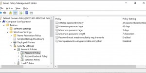Beitragsbild des Blogbeitrags Active Directory: Changing Default Password and Lockout Policies