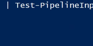 Beitragsbild des Blogbeitrags PowerShell: Creating Functions that accept Pipeline Input (ByValue)