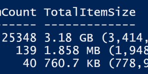 Beitragsbild des Blogbeitrags Microsoft 365: List User Mailboxes sorted by Mailbox Size 