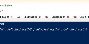 Beitragsbild des Blogbeitrags PowerShell: Umlaute in Text, Excel und CSV Dateien entfernen und ersetzen