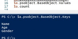 Beitragsbild des Blogbeitrags PowerShell: Show hidden properties from an Object