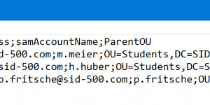 Beitragsbild des Blogbeitrags PowerShell: Import Active Directory Users from CSV