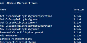 Beitragsbild des Blogbeitrags MS-Teams: Create and configure Teams with PowerShell
