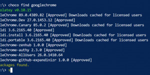 Beitragsbild des Blogbeitrags PowerShell: Install Software via Online Repository (Chocolatey)