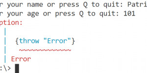 Beitragsbild des Blogbeitrags PowerShell: Difference between the Break and Throw Statement