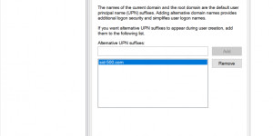Beitragsbild des Blogbeitrags Active Directory | Azure AD | Microsoft 365 Hybrid: Change UPN Suffix for all On-Premise Users (Bulk)