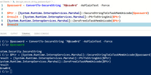 Beitragsbild des Blogbeitrags PowerShell: Decrypt a Secure String 